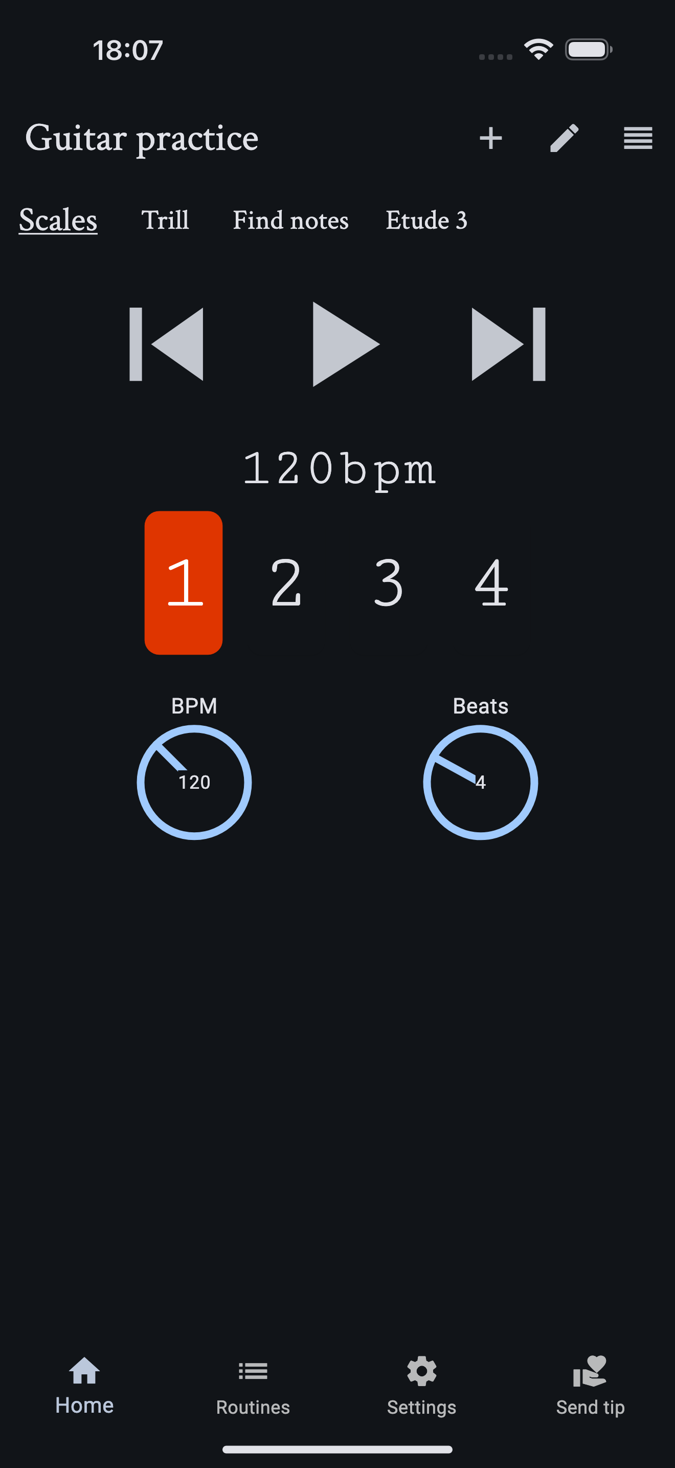 A screenshot of Reprise