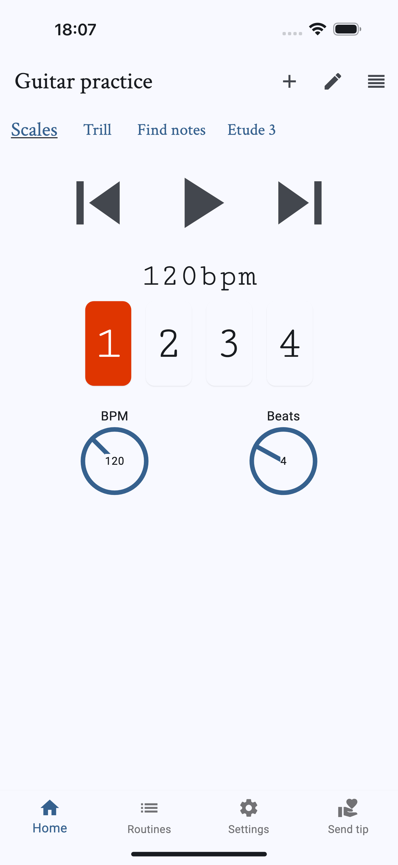 A screenshot of Reprise